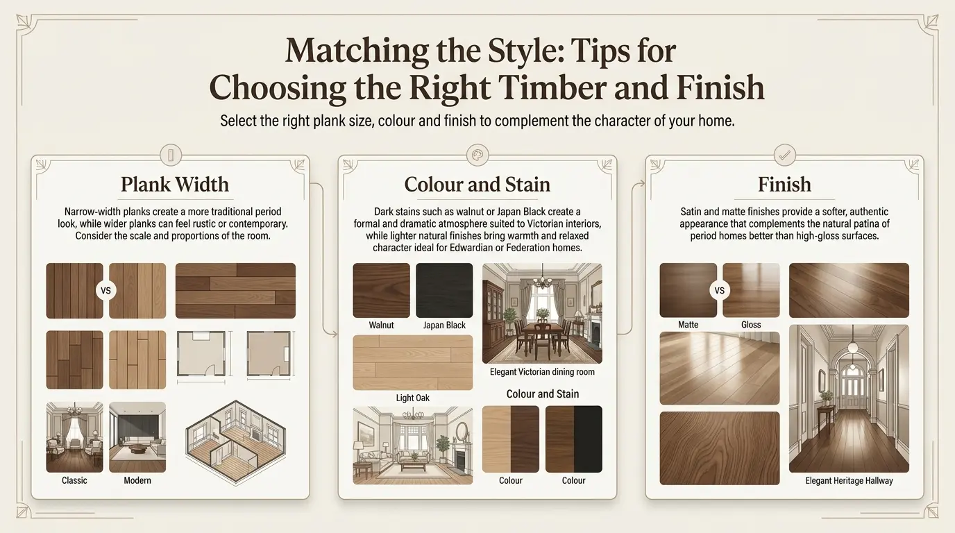 Tips for Choosing the Right Timber and Finish