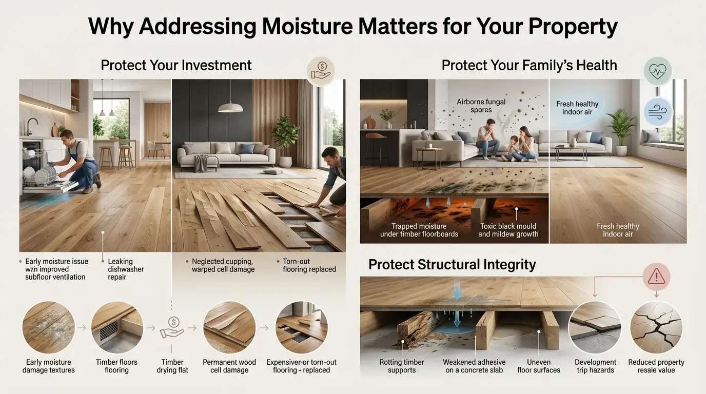 Why Addressing Moisture Matters for Your Property
