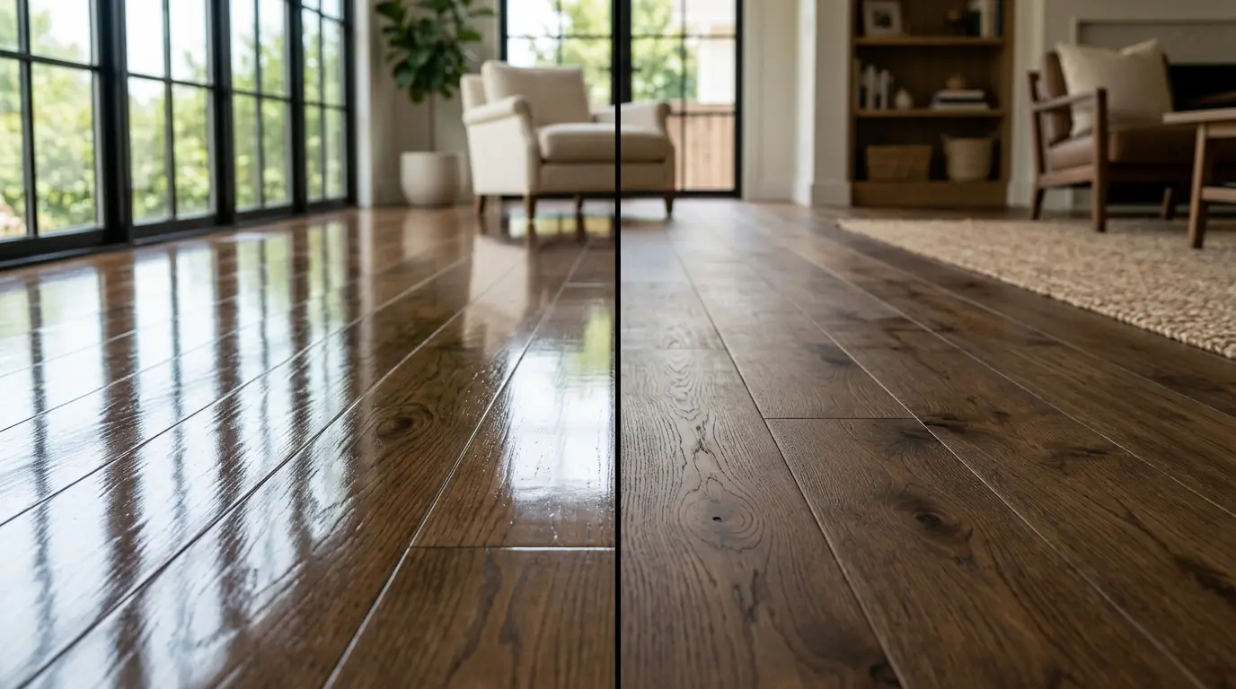 Matte vs Gloss Finish on Wood Floors