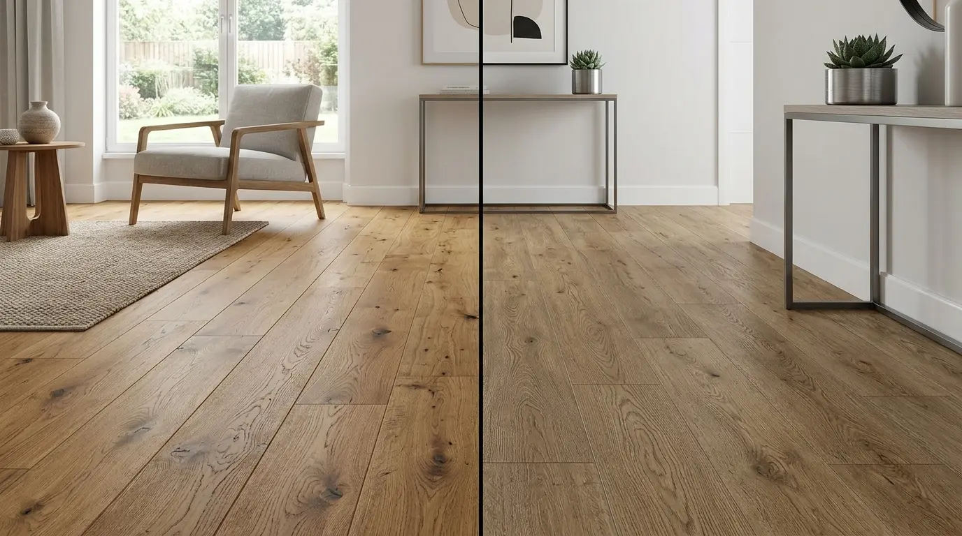 Hybrid vs Engineered Timber Flooring